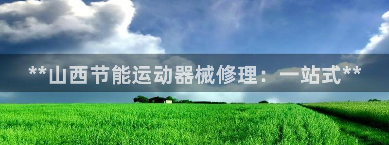 尊龙软件下载:**山西节能运动器械修理:一站式**