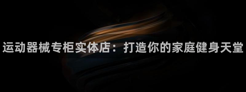 尊龙一人生就是博电子游戏:运动器械专柜实体店:打造你的家庭健